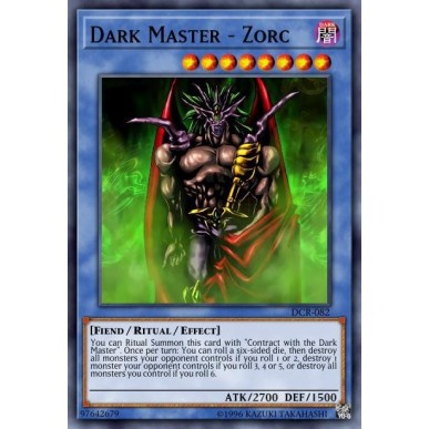 Maestro Oscuro - Zorc (V.2 - Super Rare)