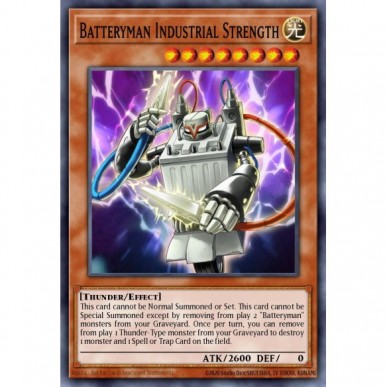 Uomo Batteria Forza Industriale