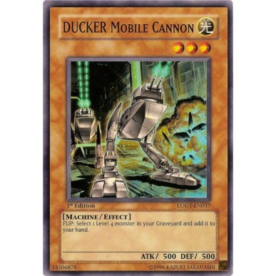 DUCKER Mobile Cannon