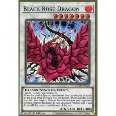 Drago Rosa Nera (V.1 - Premium Gold...
