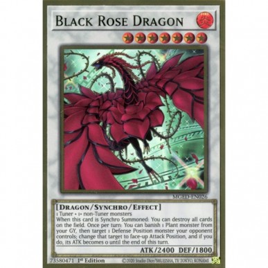 Drago Rosa Nera (V.2 - Premium Gold...