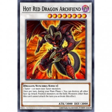 Arcidemone Drago Rosso Rovente
