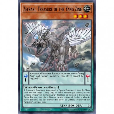 Zefraxi, Treasure of the Yang Zing