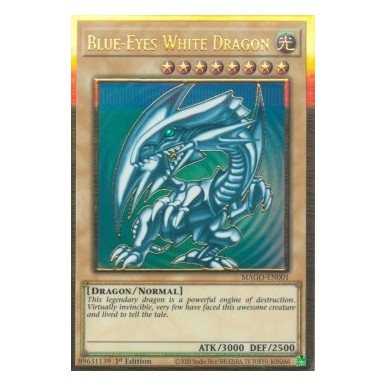 Drago Bianco Occhi Blu