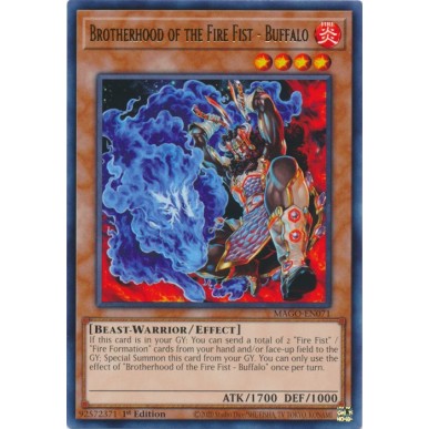 Fratellanza del Pugno di Fuoco - Bufalo
