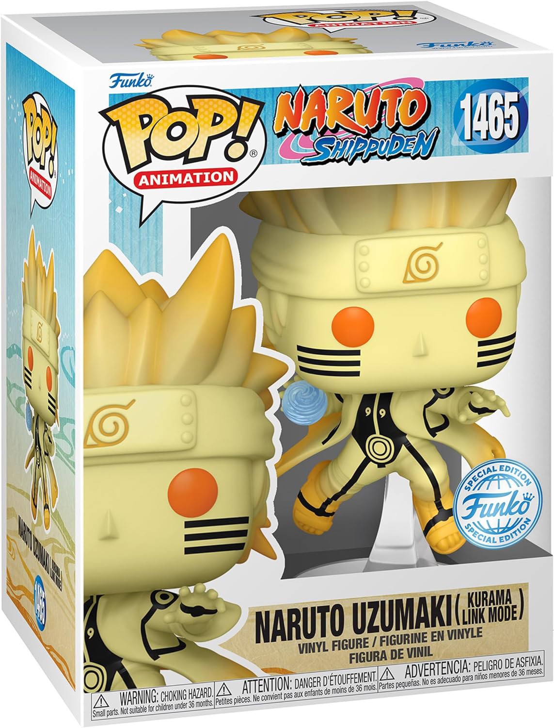 Funko Pop 1465 - Naruto (Kurama Link Mode)