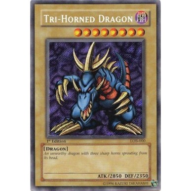 Tri-Horned Dragon (V.1 - Secret Rare)