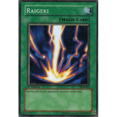 Raigeki (V.1 - Super Rare)