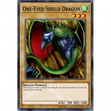 One-Eyed Shield Dragon (V.2 - Common)