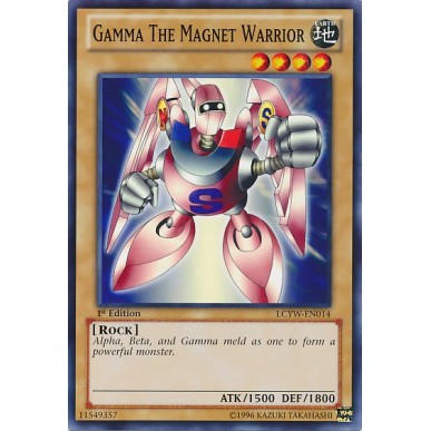 Gamma the Magnet Warrior