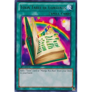 Toon Table of Contents