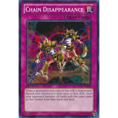 Chain Disappearance