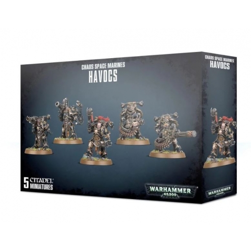 Chaos Space Marines - Havocs Chaos Space Marines