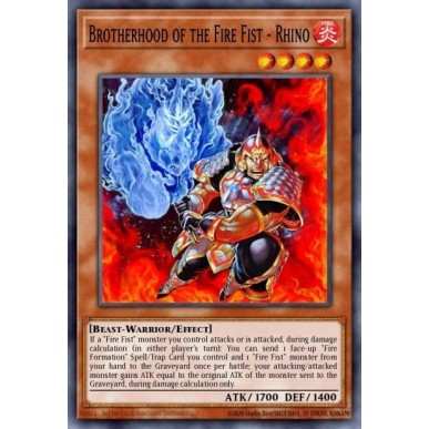 Brotherhood of the Fire Fist - Rhino
