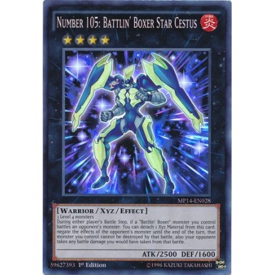 Number 105: Battlin' Boxer Star Cestus