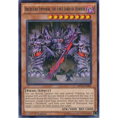 Archfiend Emperor, the First Lord of...