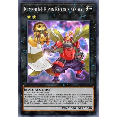 Number 64: Ronin Raccoon Sandayu