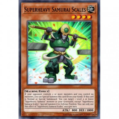 Samurai Superpesante Bilancia