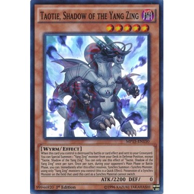Taotie, Ombra dello Yang Zing