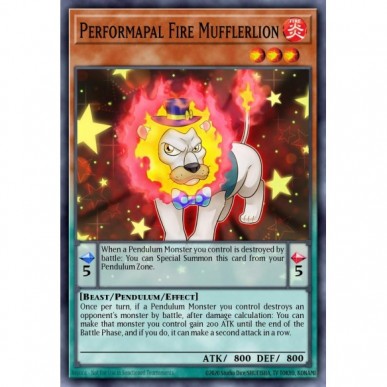 Performapal Fire Mufflerlion