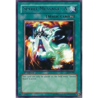 Messaggio dello Spirito "A" (V.2 - Rare)
