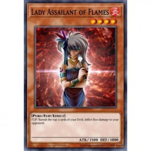 Lady Assailant of Flames...