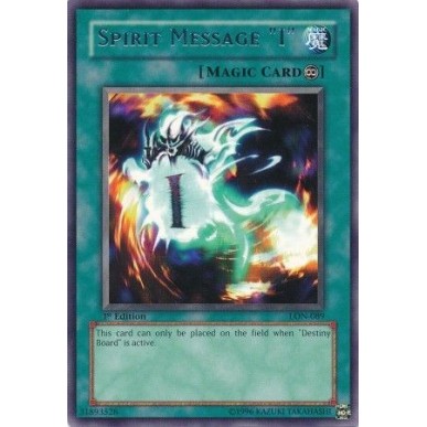 Messaggio dello Spirito "I" (V.3 - Rare)
