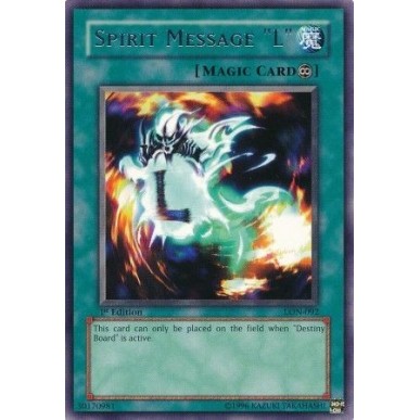 Spirit Message "L" (V.3 - Rare)