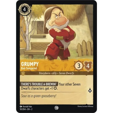 Grumpy - Bad-Tempered