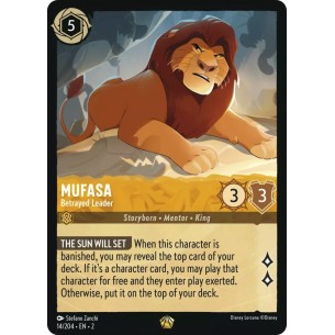 Mufasa - Betrayed Leader