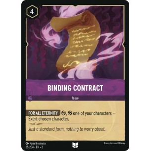 Binding Contract