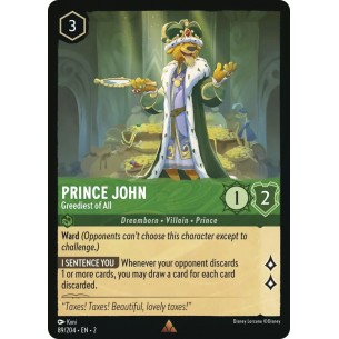 Prince John - Greediest of All