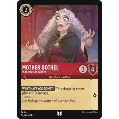 Mother Gothel - Withered and Wicked