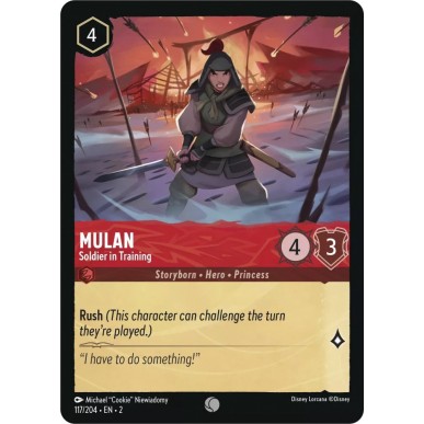 Mulan - Soldier in Training