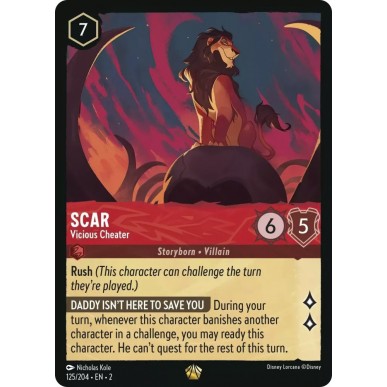 Scar - Vicious Cheater