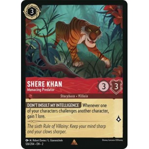 Shere Khan - Menacing Predator