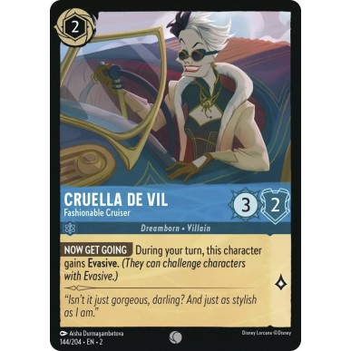 Cruella De Vil - Fashionable Cruiser