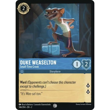 Duke Weaselton - Small-Time Crook