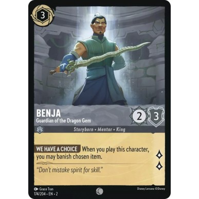 Benja - Guardian of the Dragon Gem