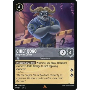 Chief Bogo - Respected Officer
