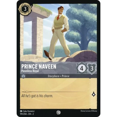 Prince Naveen - Penniless Royal