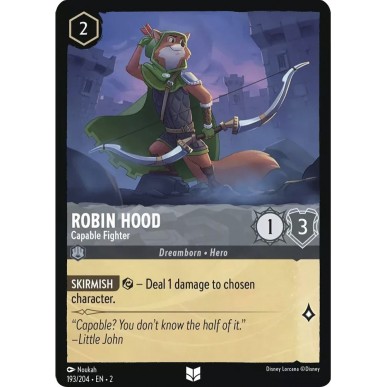 Robin Hood - Capable Fighter