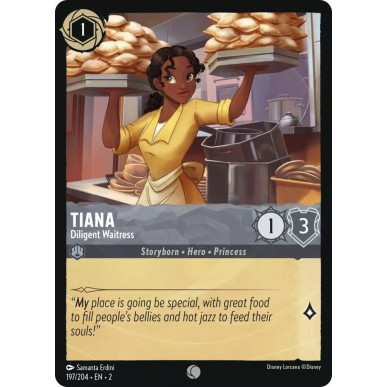 Tiana - Diligent Waitress