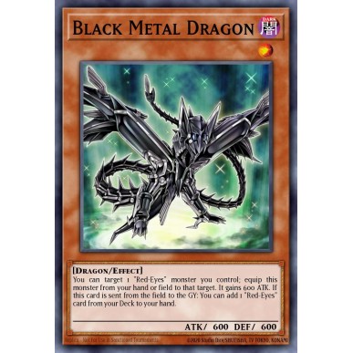 Black Metal Dragon