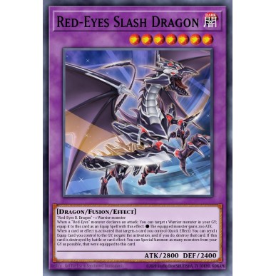 Red-Eyes Slash Dragon