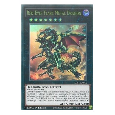 Drago Metallico Fiamma Occhi Rossi...
