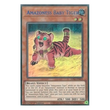 Amazoness Baby Tiger (V.1 - Blue)
