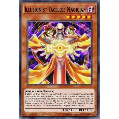 Illusionist Faceless Magician