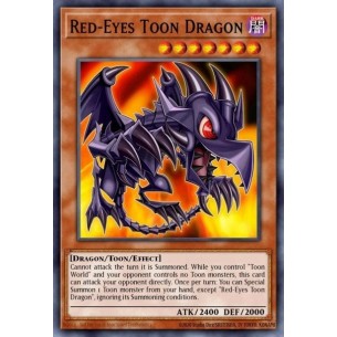 Drago Toon Occhi Rossi