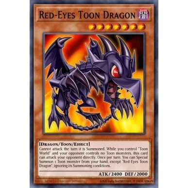 Drago Toon Occhi Rossi